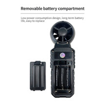 S8606 Anemometer VindmäTare Testare MäTer Luft Inomhus Utomhus Vindhastighet Temperatur VolymavkäNning HöG Precision