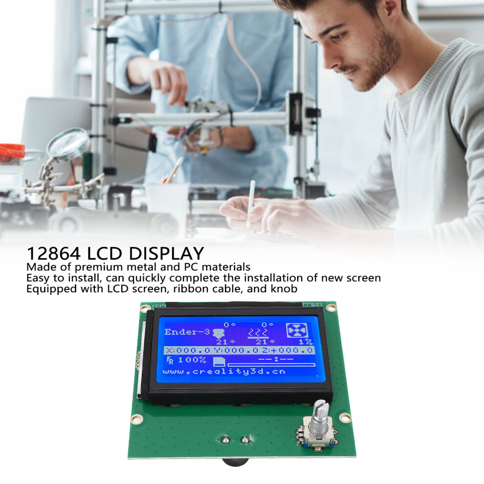3D Printer LCD 12864 Blue Screen Ender 3