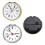 4Pcs Clock Parts for Clock Resin Mold,Clock Pieces for Clock Epoxy Casting Resin Mold 3