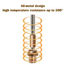 2 Peças de Tubo de Garganta de Metal em Liga de Titânio de Peças e Acessórios para Impressora 3D, para Impressora 3D Prusa MK4 XL