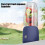 Portable Blender Rechargeable  Juicer, Handheld  Personal Fruit and Vegetable Electric Juicer,Style 1 4
