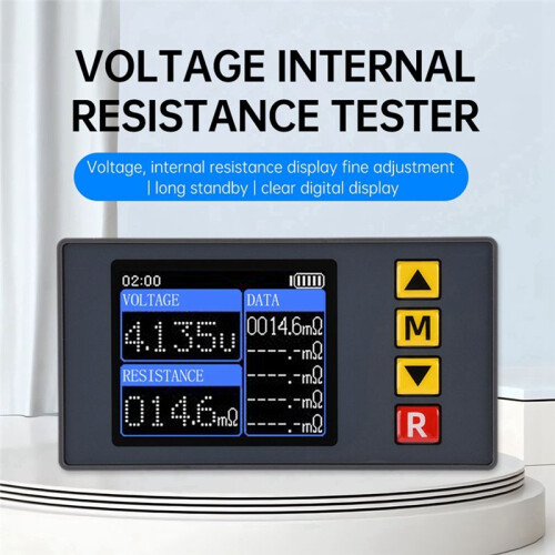 TS457 Voltage Internal Resistance Tester AC 4-Wire Method Voltage Meter Internal Resistance Test Device 18650 B 2