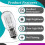 4-Pack 20W 120V Sewing Machine Light Bulbs Compatible with , Janome, Babylock - E12 Base 3