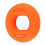 Handgriff-Ring 50-60 Pfund orangefarbenes Silikon Eine Größe 15