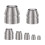 35 Pieces Safe Round Handle Wedges, Conical Mauls Handle Wedge Kit for Sledge Handle 4
