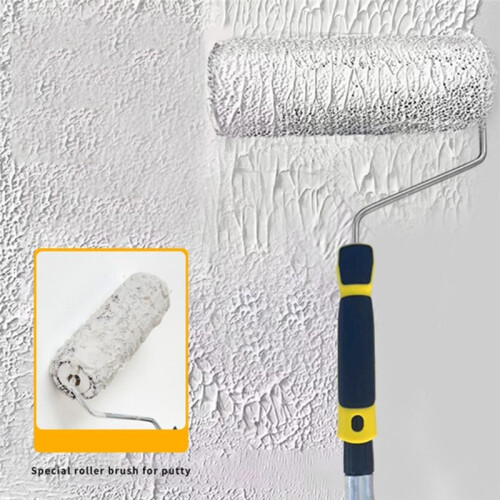 Wall Roller Easy to Handle Wall Brush Wall Roller Durable for Precise Plaster Application Replace Trowels & Rakes 2