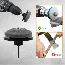 5PCS Lawnmower Dull Blade Sharpener, Lawn Mower Blade Sharpener Tool, Universal Blade Sharpeners for Lawn Mowers,Black