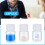 48pcs 1 Oz Pill Bottle Sample Bottle Polypropylene Wide Mouth Reagent Bottle Plastic PP Sample Container with Cap 3