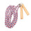 Langes Springseil 5 m/16,4 ft Holzgriffe, Polyester 16