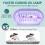 Enhanced Uv Light for Resin-Two-Sided with Digital Display Timer 48 LED Uv Resin Light,Foldable Uv Resin Curing EU Plug 3