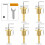 Adjustable Hexagonal Shank Countersink Drill Taper Hole Drill Screw Step Drill Self-Tapping Screw Alloy 7