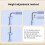 Kids Writing Desk Posture Corrector Rack Adjustable for Home School 6