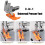 T3 Universal Presser Foot Left and Right Single-Sided Multi-Function Plastic Three-in-One Presser Foot 6