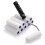 4inch Foam Paint Roller, Roller Frame with  Paint Roller Cover Replacement with Foam Covered Ends, (12 Pieces) 5