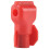 Peg Hook Lock Stop Lock 100 Pieces Plastic Red Stop Lock Anti-Theft Lock Retail Pin Hook Safety Display Hook Lock 3
