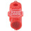 Peg Hook Lock Stop Lock 100 Pieces Plastic Red Stop Lock Anti-Theft Lock Retail Pin Hook Safety Display Hook Lock 4
