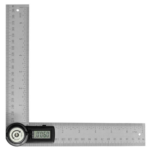 Digital Angle Finder Protractor Stainless Steel 7inch 200mm 1