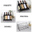 Wave Shaped Wine Display Stand Wine Bottle Storage Racks Multi  Wine Holder Cabinet Shelf Organizer Bar Tools 4