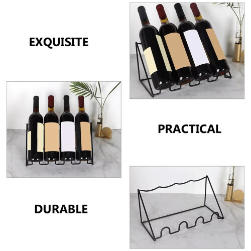 Wave Shaped Wine Display Stand Wine Bottle Storage Racks Multi  Wine Holder Cabinet Shelf Organizer Bar Tools