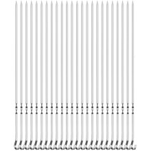 25PCS Heat-resistant BBQ Skewers for Kebabs & Shawarma