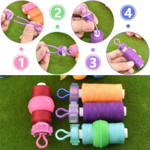 142Pcs Bobbin Thread Buddies Set Sewing Thread Spool Organizer Bobbin Holders Clips,Bobbin Thread Spool Huggers