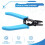 VCFS-33 Drie-Poorts Glasvezelstriptang FTTH Tools Glasvezeldraadafbijtmiddel 2