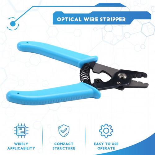 VCFS-33 Drie-Poorts Glasvezelstriptang FTTH Tools Glasvezeldraadafbijtmiddel 1