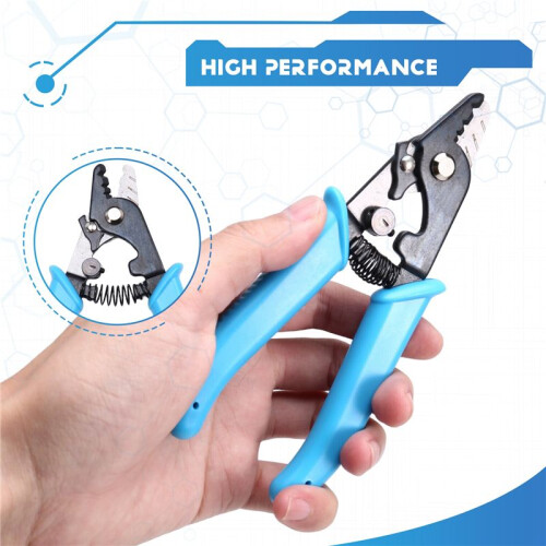 VCFS-33 Drie-Poorts Glasvezelstriptang FTTH Tools Glasvezeldraadafbijtmiddel 2