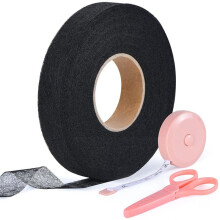 Hem Tape - 3/4 INCH X 70 Yards - No Sew Iron- Hemming FabricTape Adhesive with Scissors&Tape Measure - for Clothes A