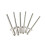 200Pcs Heavy Duty Riveter Set Aluminum Blind Rivets Assortment Kit Hand Tools Rivet Nut Tool 4