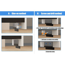 2pcs Drawers and Cabinets Handle Drawer Handle Handles Push Pull Door Have Notouch and Hands-Free Convenience.