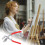 Canvas Stretching Pliers Spring Handle Stretcher Bars Framing Tool 12CM Width Red Shank Oil Painting Tool 6