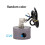 DN15 Flowmeter Gear Oil Flow Meter Flow Sensor Liquid Flowmeter for Petrochemicals High Performances 4