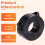 4PCS Double Split Shaft Collars Oxide Set Screw Style Double Split Setscrew Shaft Collar Inner Diameter 20x40x15mm 6