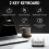 2-Key Mechanical Keyboard USB-C Bluetooth White with RGB & Blue Switch 3