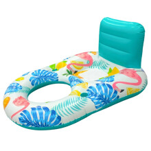(【New Product】Double-hole mesh lounge chair floatin) Inflatable Floating Chair for Beach & Pool