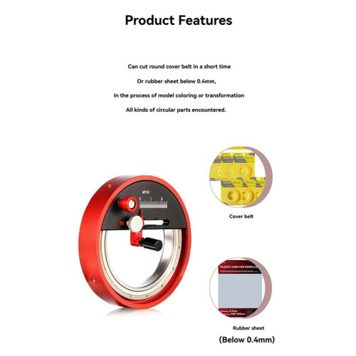 MT-EC Editio Stepless Adjustment Circular Cutter Model Assembly Cutting Dedicated  Tools