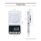 USB Charging High Precision Carat Scale Jewelry Scale Medicinal Materials Multi-Function Electronic Scale Silver 6