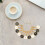 20PCS Numbered Stitch Markers 0-9, Alloy Crochet Knit Locking Clips, Black & White 6