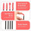 Sewing Machine Cleaning Brushes - 40 PCS Reusable Silicone Sewing Machine Cleaning Kit with Transparent Storage Box 5