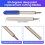50PCS Replacement Deep Point Blades Compatible with for  Explore Air/Air 2/Air 3/, Cut Blade 7
