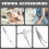6 Pieces Sewing Machine Cleaning Kit Includes Tweezers Double Headed Lint Brush Screwdriver, for Sewing Tools 3