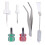 6 Pieces Sewing Machine Cleaning Kit Includes Tweezers Double Headed Lint Brush Screwdriver, for Sewing Tools 7