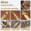 2Pack Bolt Action Pen Set, Hexagonal Solid Brass Pocket Pen with 20 Ballpoint Refills D 6