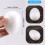 12 Pack 3 Inch Easter Foam Egg White  Egg  Egg Foam Natural Polystyrene Egg Foam Handmade Egg 7