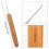 10PCS Dreadlock Crochet Hook Tool, Dreadlocks Crochet Hooks para Cabelo Madeira, Dreadlock Crochet Hook Tool 8