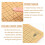 7x7 Inch Macrame Panel and Metal Adjustable Bracket,Double Sided Mesh Macrame Project Panel for Braided Cord 3