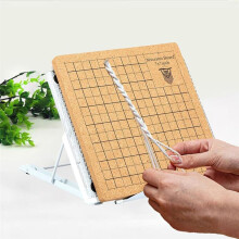 7x7 Inch Macrame Panel and Metal Adjustable Bracket,Double Sided Mesh Macrame Project Panel for Braided Cord