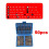 50Pcs Extra Long Reach Bit Set 75mm Security Screwdriver Bits Star Hex Square Spanner Bit 6