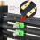 T-Shaped Double  Marking Ruler+Steel Needle/Parallel/Vertical Marking Ruler Hole Scribe Marking Mark Ruler Inch 4
